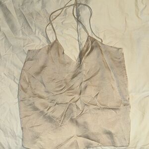 Mango Open back feminine tank!